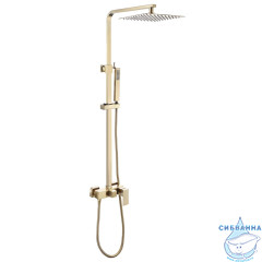 Душевая система Abber Daheim 250 1 режим AF8220G (золото матовое)