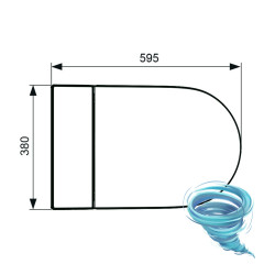 Инсталляция TECEspring Smart L с кнопкой смыва в комплекте с унитазом-биде TECEspring c сиденьем Soft close (микролифт) S955797