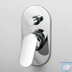 Встраиваемый смеситель для ванны WasserKRAFT Donau 5361 (хром)