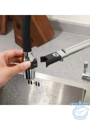 Смеситель кухни Frap F4398 (хром/черный)