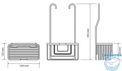 Полочка Bemeta Cytro 153308332