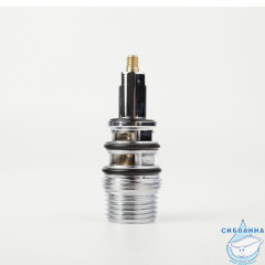 Дивертор для смесителя, латунь, h=64 мм, M24x1,5, вытяжной, хром, IDDIS, 997B0264SM