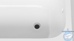 Ванна из искусственного камня Salini Orlando 160x70 (материал S-Stone , белый матовый)