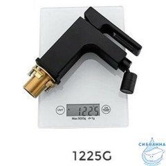 Смеситель для биде Gappo G5017-6 (без донного клапана) (черный матовый)