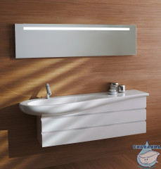 Раковина 120 см Laufen ILBAGNOALESSI ONE 8.1497.3.400.104.1