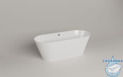 Ванна из литьевого мрамора Esse Cebu 168х69