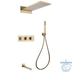 Душевая система Abber Daheim  230 1 режим AF8253G  (золото матовое)
