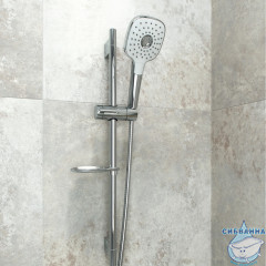 Душевой гарнитур Iddis Sena 120 3 режима SEN3F70i16 (хром/белый)