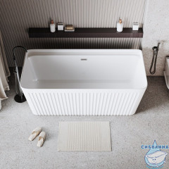 Акриловая ванна Grossman Cristal GR-28031 170x75 с каркасом (белый глянцевый)