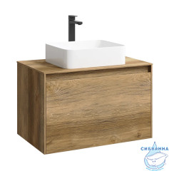 Корпус тумбы под раковину Aqwella Mobi 80 MOB0108DB дуб балтийский