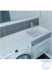 Раковина на стиральную машину Marko Kamilla 110 R