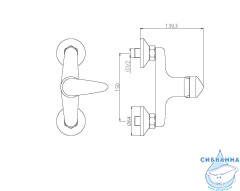 Смеситель для душа Damixa Capital Start HFKS20000 (хром)