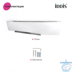 Полка, нержавеющая сталь, Slide, хром, IDDIS, SLISC00i44