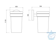 Стакан Aquatek Европа AQ4104BG