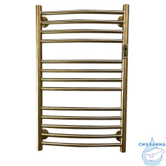 Полотенцесушитель электрический Calypso Antaeus П13 50х80 (брашированное золото)