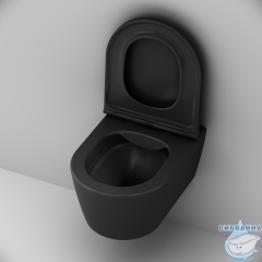 Унитаз подвесной AM.PM Func C8F1700MBSC с сиденьем Soft Close (микролифт)