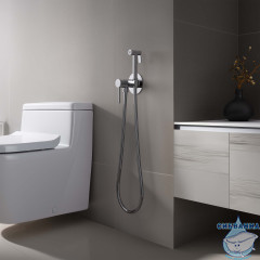 Смеситель с гигиеническим душем Aquatek Европа AQ1021CR (хром)
