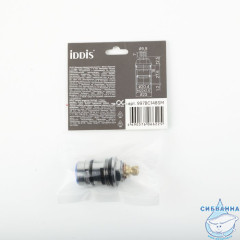 Дивертор для смесителя, латунь, керамика, 48 мм, поворотный, IDDIS, 997BC148SM