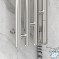 Полотенцесушитель электрический Сунержа Кантата 150 (с возможностью скрытого подключения справа) (хром)