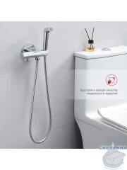 Смеситель Raglo R23.56 с гигиеническим душем (хром)