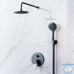Душевая система AM.PM X-Joy 220 1 режим FB85A1RH02 (чёрный матовый)
