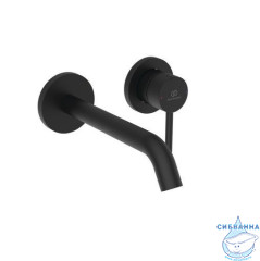 Смеситель для раковины встраиваемый Ideal Standard Ceraline BD764XG (черный матовый)