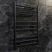 Полотенцесушитель электрический Toni Arti Loreto pulsante 9П 300x700 черный матовый