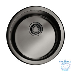 Кухонная мойка Omoikiri Toya 45-U-GM 4993072 вороненая сталь
