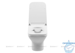 Унитаз подвесной Aquanet Rimless Cube 210761 (с сиденьем Soft Close (микролифт) )