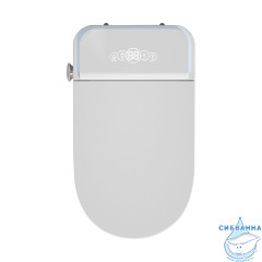 Унитаз приставной Abber Bequem AC1117S с сиденьем Soft Close (микролифт) (белый)