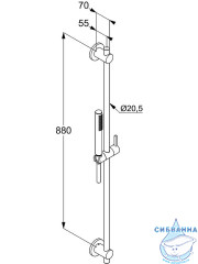 Душевой гарнитур Kludi Nova Fonte 20840N0-15 (брашированное золото)