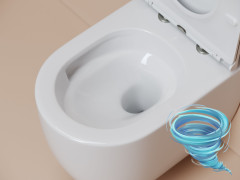 Унитаз подвесной безободковый Ceramicanova Noe CN4011T с сиденьем быстросъемным Soft Close (микролифт)