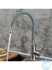 Смеситель кухни Frap F4448 (сатин)