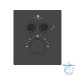 Душевая система Vincea 320 1 режим VSFW-321MT1RMB (черный матовый)