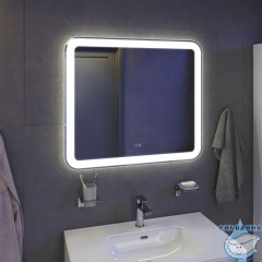 Тумба с умывальником, напольная, 80 см, белая, Edifice, IDDIS, EDI80WFi95K