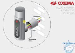 Полотенцесушитель электрический Terminus Аврора П8 50х80 с полкой (черный матовый) (с возможностью скрытого подключения)