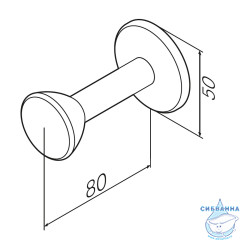Крючок AM.PM Sensation A3035800