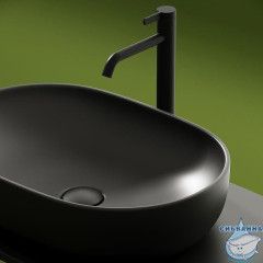  Раковина на столешницу 60 см Ceramicanova Element CN6047MDH (антрацит)