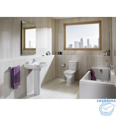 Унитаз напольный Roca Debba 34299700Y с бачком и сиденьем быстросъемным Soft Close (микролифт)