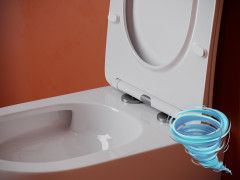 Унитаз подвесной безободковый Ceramicanova Uno Rimless CN11001T с сиденьем быстросъемным Soft Close (микролифт)