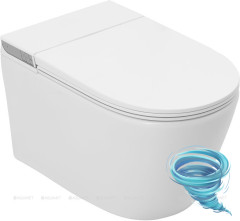 Унитаз подвесной импульсный Allen Brau Smart 4.I1001.20 с сиденьем Soft Close (микролифт) 