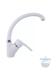 Смеситель кухни Frap F4166-8 (белый камень)