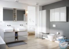 Шкаф Cersanit Moduo 40 SB-SW-MOD40/Wh белый