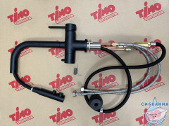 Смеситель для кухни Timo Saona 2356/03FL (черный матовый)