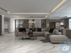 Плитка керамогранитная AZARIO CALACATTA ROYAL GOLD 60x120 Carving (H18004004G)