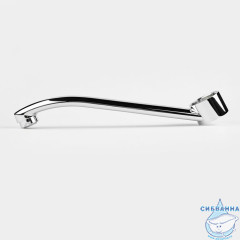 Излив для смесителя, кухня, V-образный, латунь, 207х152 мм, поворотный, хром, IDDIS, 995V20C5SM