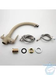 Смеситель кухни Frap F4399-20 (бежевый)