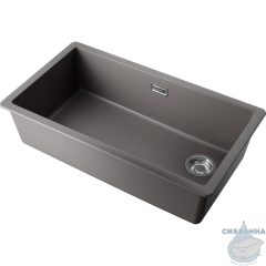 Omoikiri Kata 76-U/I Side-GR Artgranit/leningrad grey 4997589