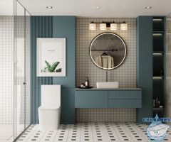 Унитаз напольный Abber Rechteck AC1210 с бачком и сиденьем Soft Close (микролифт)