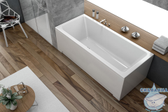 Акриловая ванна Kolpa San Elektra 170x70 с каркасом